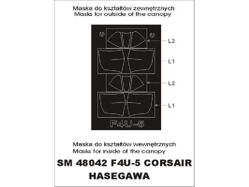 F4 U-5 Corsair Hasegawa - zdjęcie 1 F4 U-5 Corsair Hasegawa - zdjęcie 1
