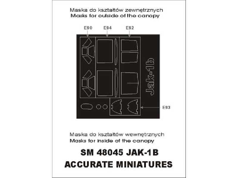 Jak – 1 B Accurate Miniatures - zdjęcie 1