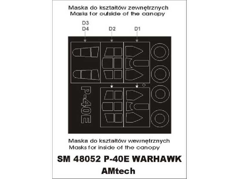 P – 40 E Warhawk AMtech - zdjęcie 1