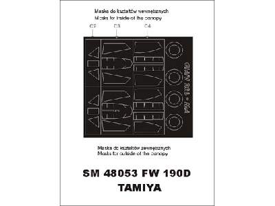 Fw - 190 D9 Tamiya - zdjęcie 1