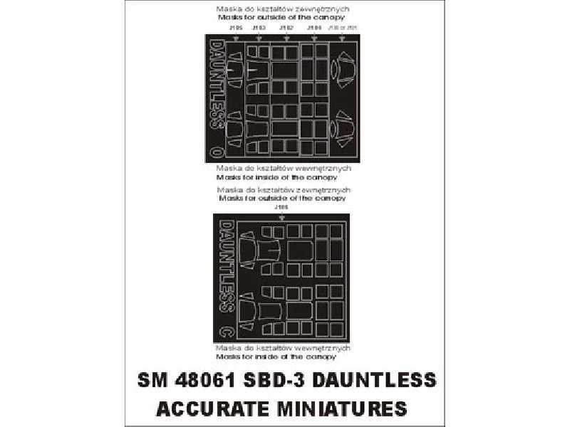 SBD-3 Dauntless Accurate Miniatures - zdjęcie 1 SBD-3 Dauntless Accurate Miniatures - zdjęcie 1