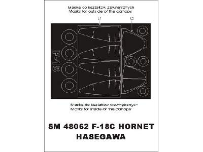 F-18 Hornet Hasegawa - zdjęcie 1