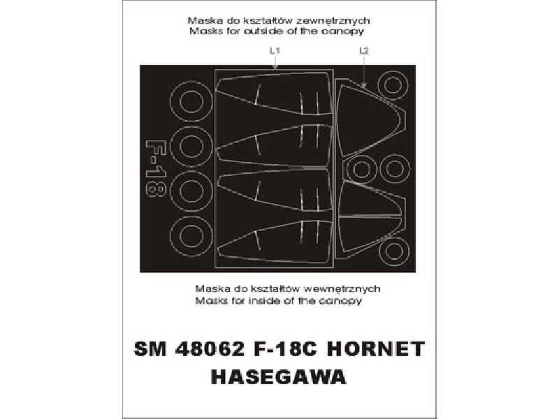 F-18 Hornet Hasegawa - zdjęcie 1