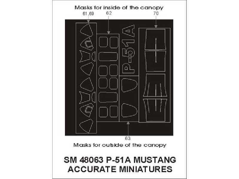 P-51 A Mustang Accurate Miniatures - zdjęcie 1