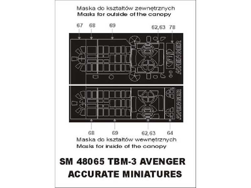 TBF-3 Avenger Accurate Miniatures - zdjęcie 1
