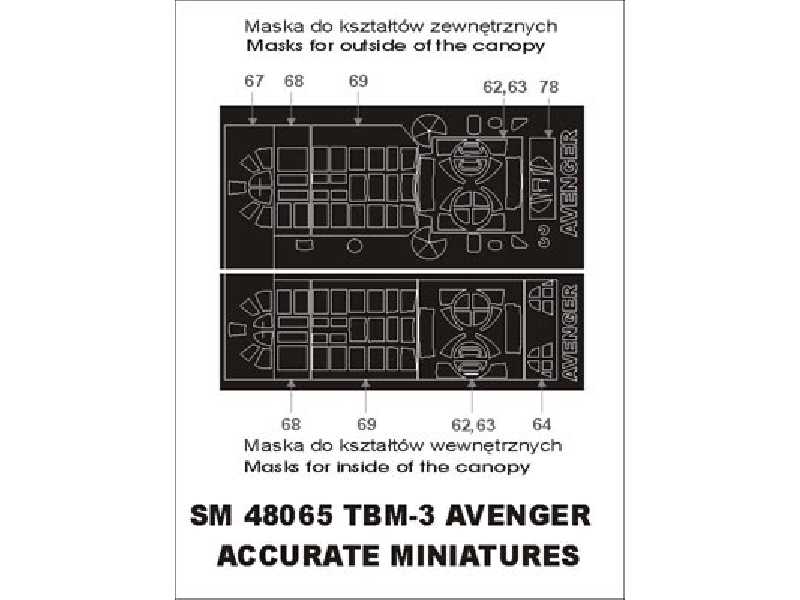 TBF-3 Avenger Accurate Miniatures - zdjęcie 1 TBF-3 Avenger Accurate Miniatures - zdjęcie 1