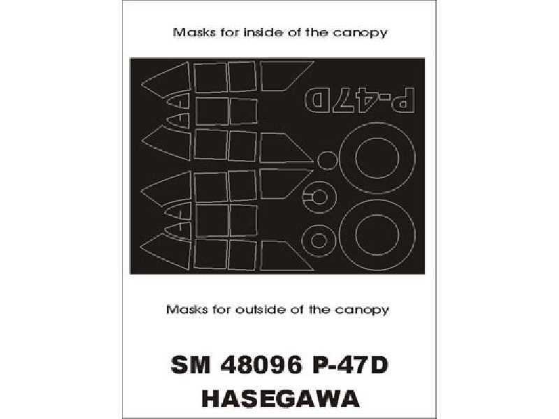 P-47D Razorback Hasegawa - zdjęcie 1