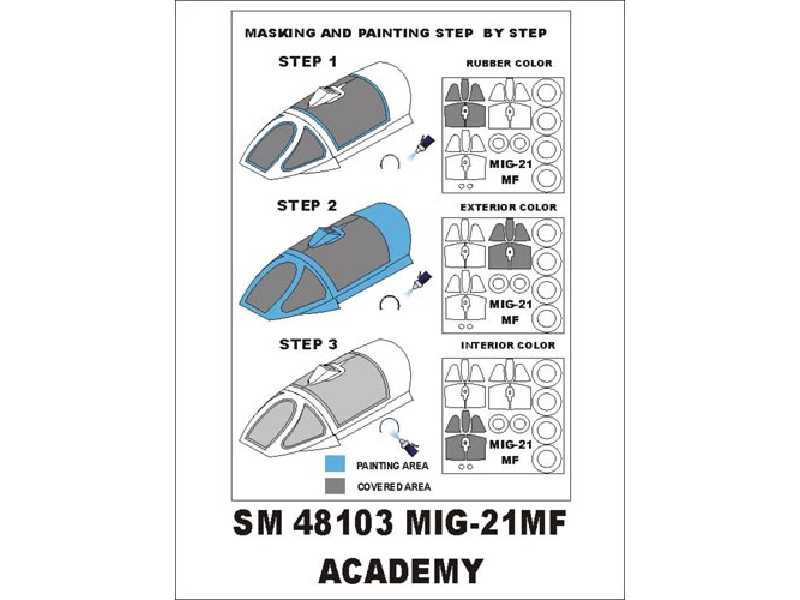 Mig-21MF Academy - zdjęcie 1 Mig-21MF Academy - zdjęcie 1