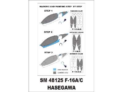 F-16A/C Hasegawa - zdjęcie 1