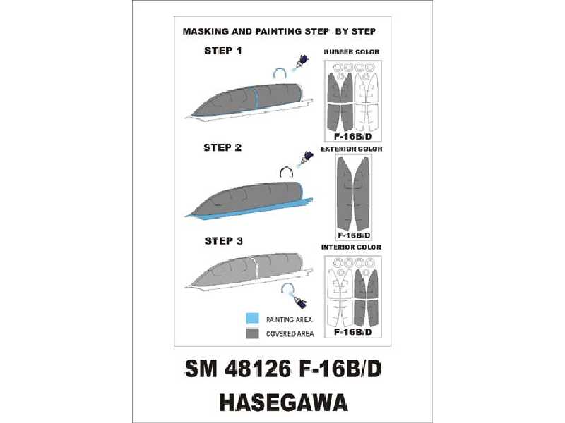 F-16B/D Hasegawa - zdjęcie 1 F-16B/D Hasegawa - zdjęcie 1