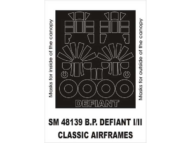 BP Defiant I/II Classic Airframes - zdjęcie 1 BP Defiant I/II Classic Airframes - zdjęcie 1