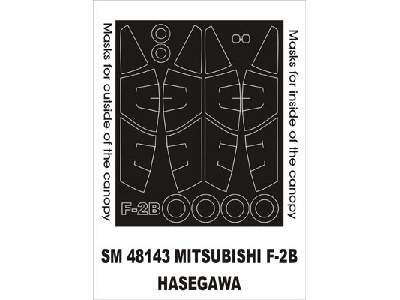Mitsubishi F-2B Hasegawa - zdjęcie 1