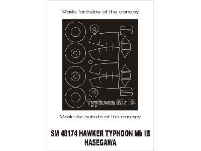 Hawker Typhoon Mk IB (Bubbletop) Hasegawa - zdjęcie 1