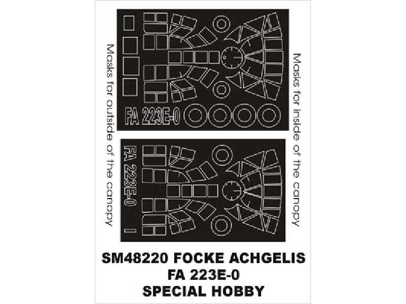 Focke-Achgelis FA223 Special Hobby - zdjęcie 1 Focke-Achgelis FA223 Special Hobby - zdjęcie 1