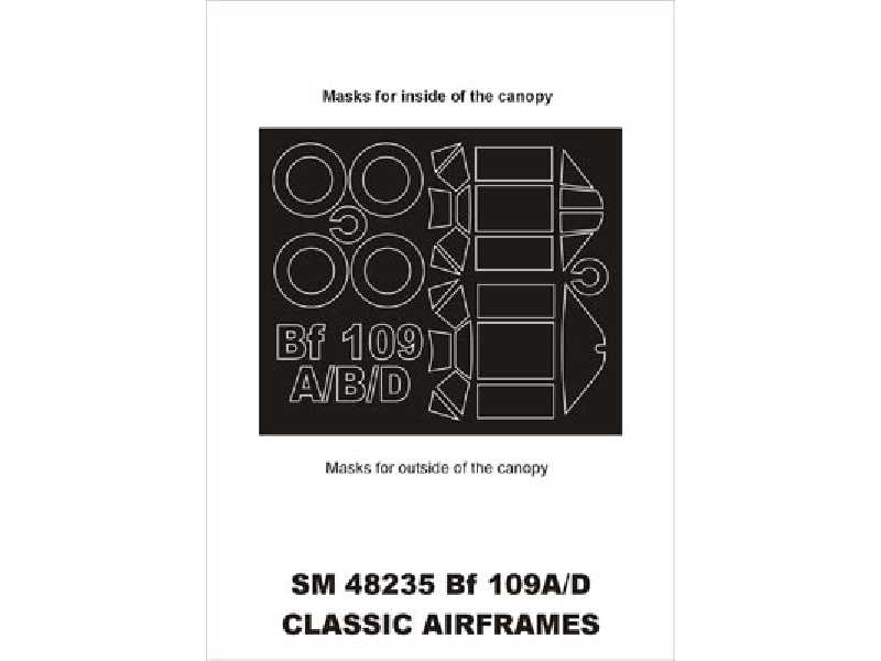 Bf 109A/D Classic Airframes - zdjęcie 1 Bf 109A/D Classic Airframes - zdjęcie 1