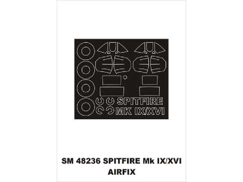 Spitfire Mk IX/XVI Airfix - zdjęcie 1 Spitfire Mk IX/XVI Airfix - zdjęcie 1