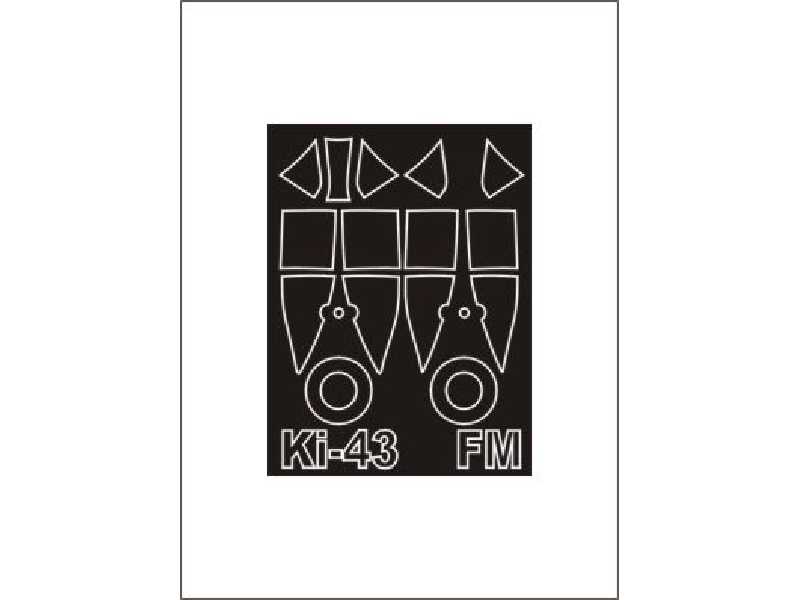 Ki-43 I Oscar FINE MOLDS - zdjęcie 1