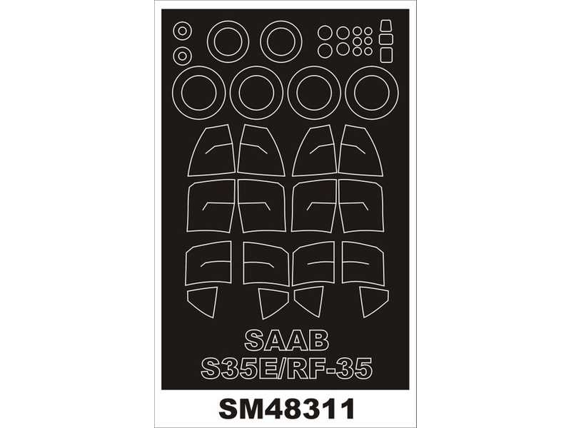 Saab S35E/RF-35 HASEGAWA - zdjęcie 1 Saab S35E/RF-35 HASEGAWA - zdjęcie 1