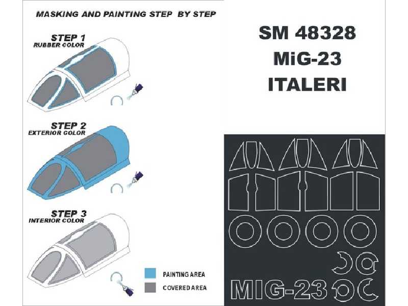 MiG-23  ITALERI - zdjęcie 1