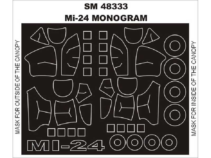Mi-24 MONOGRAM - zdjęcie 1 Mi-24 MONOGRAM - zdjęcie 1
