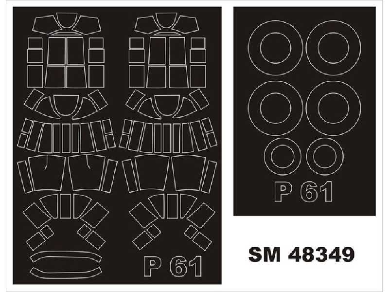 P-61A Black Widow GREAT WALL HOBBY - zdjęcie 1