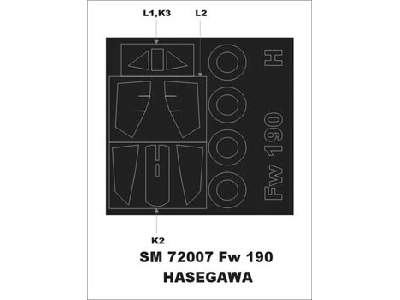 Fw 190 Hasegawa - zdjęcie 1