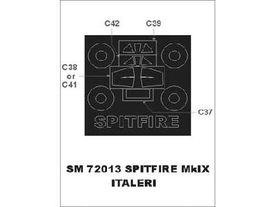 Spitfire MkIX Italeri - zdjęcie 1