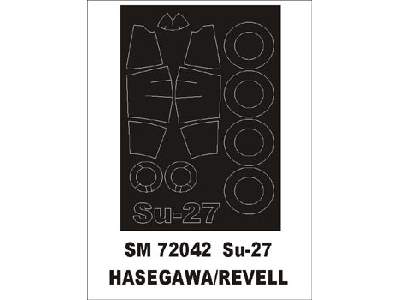 Su-27 Hasegawa/Revell - zdjęcie 1