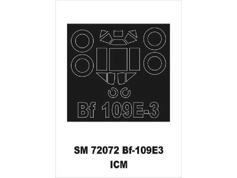 BF 109E-3 ICM - zdjęcie 1