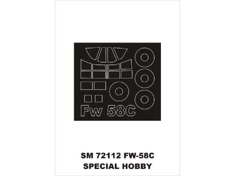 Focke Wulf Fw 58C Special Hobby - zdjęcie 1 Focke Wulf Fw 58C Special Hobby - zdjęcie 1