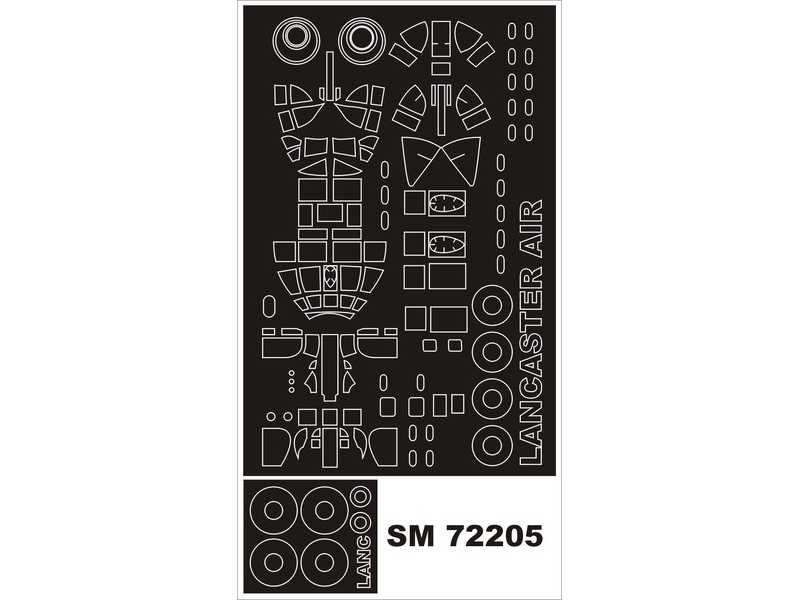 LANCASTER DAMBUSTER AIRFIX - zdjęcie 1