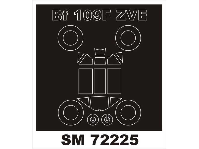 Bf 109F ZVEZDA - zdjęcie 1