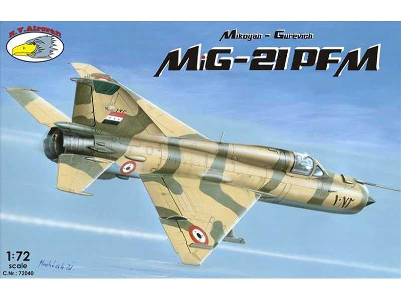 MiG-21PFM (18x camo) - zdjęcie 1 MiG-21PFM (18x camo) - zdjęcie 1