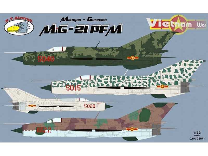 MiG-21PFM Vietnam War (Limited Edition) - zdjęcie 1 MiG-21PFM Vietnam War (Limited Edition) - zdjęcie 1