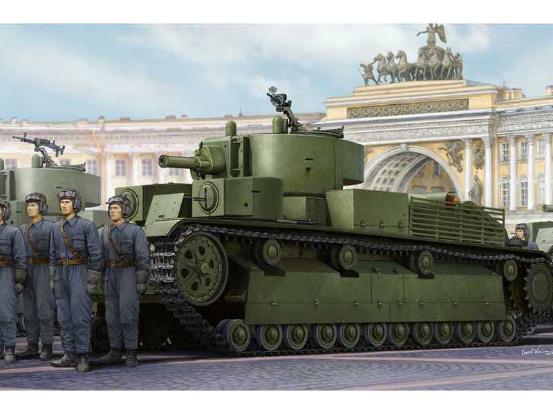 T-28E - sowiecki czołg średni - zdjęcie 1 T-28E - sowiecki czołg średni - zdjęcie 1