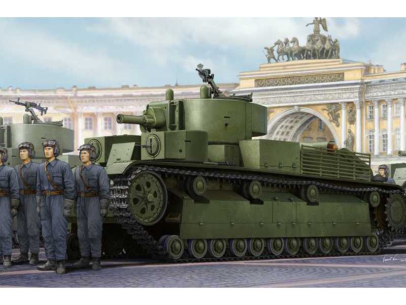 T-28E - sowiecki czołg średni  - zdjęcie 1