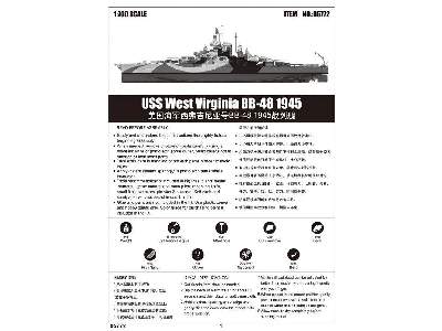 USS West Virginia BB-48 1945 - zdjęcie 5