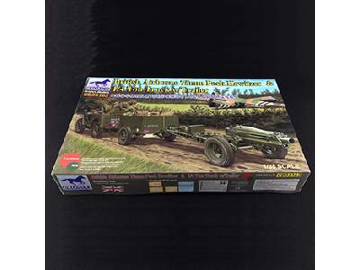 British Airborne 75mm Pack Howitzer & 1/4 Ton Truck w/Trailer - zdjęcie 11