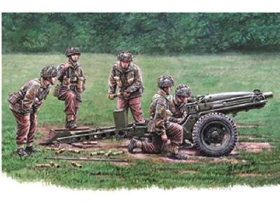 75mm Pack Howitzer M1A1 British Airborne Version & Gun Crew - zdjęcie 1