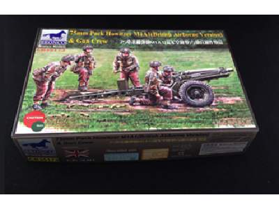 75mm Pack Howitzer M1A1 British Airborne Version & Gun Crew - zdjęcie 6