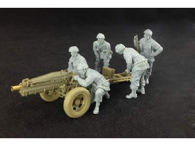 75mm Pack Howitzer M1A1 British Airborne Version & Gun Crew - zdjęcie 10