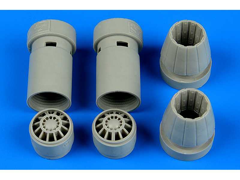 F/A-18E/F Super Hornet exhasut nozzles - opened - Hasegawa - zdjęcie 1 F/A-18E/F Super Hornet exhasut nozzles - opened - Hasegawa - zdjęcie 1