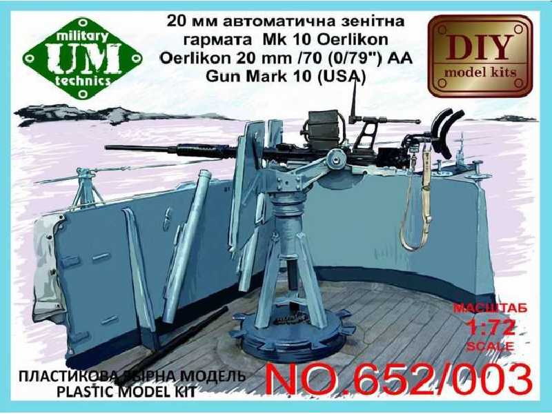Oerlikon 20mm / 70 (0,79") Mk 10 ( USA ) - zdjęcie 1