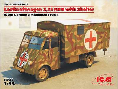 Lastkraftwagen 3.5 t AHN with Shelter - niemiecki ambulans - zdjęcie 1