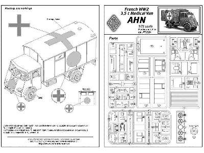 3,5t Renault AHR francuska ciężarówka ambulans - zdjęcie 10