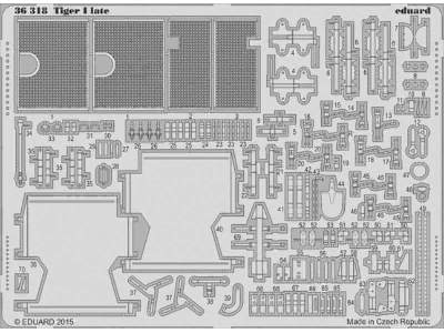 Tiger I late 1/35 - Academy Minicraft - zdjęcie 1