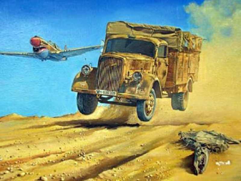Opel BLITZ (Kfz.305, 4x2) - zdjęcie 1 Opel BLITZ (Kfz.305, 4x2) - zdjęcie 1