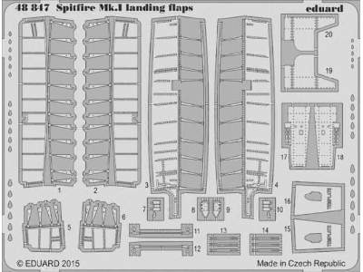 Spitfire Mk. I landing flaps 1/48 - Airfix - zdjęcie 1