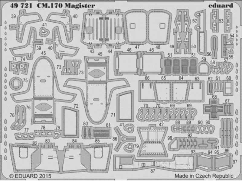 CM.170 Magister S. A. 1/48 - Amk - zdjęcie 1 CM.170 Magister S. A. 1/48 - Amk - zdjęcie 1