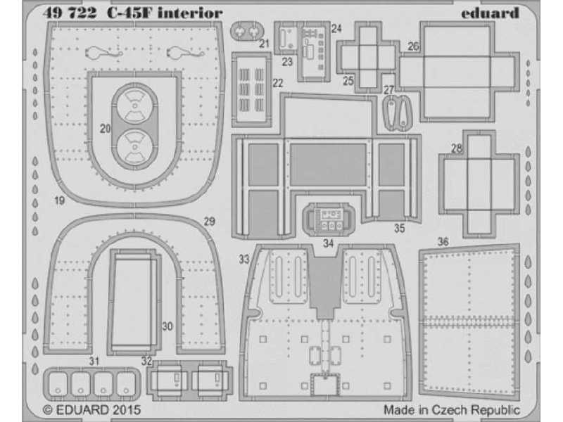 C-45F interior S. A. 1/48 - Icm - zdjęcie 1